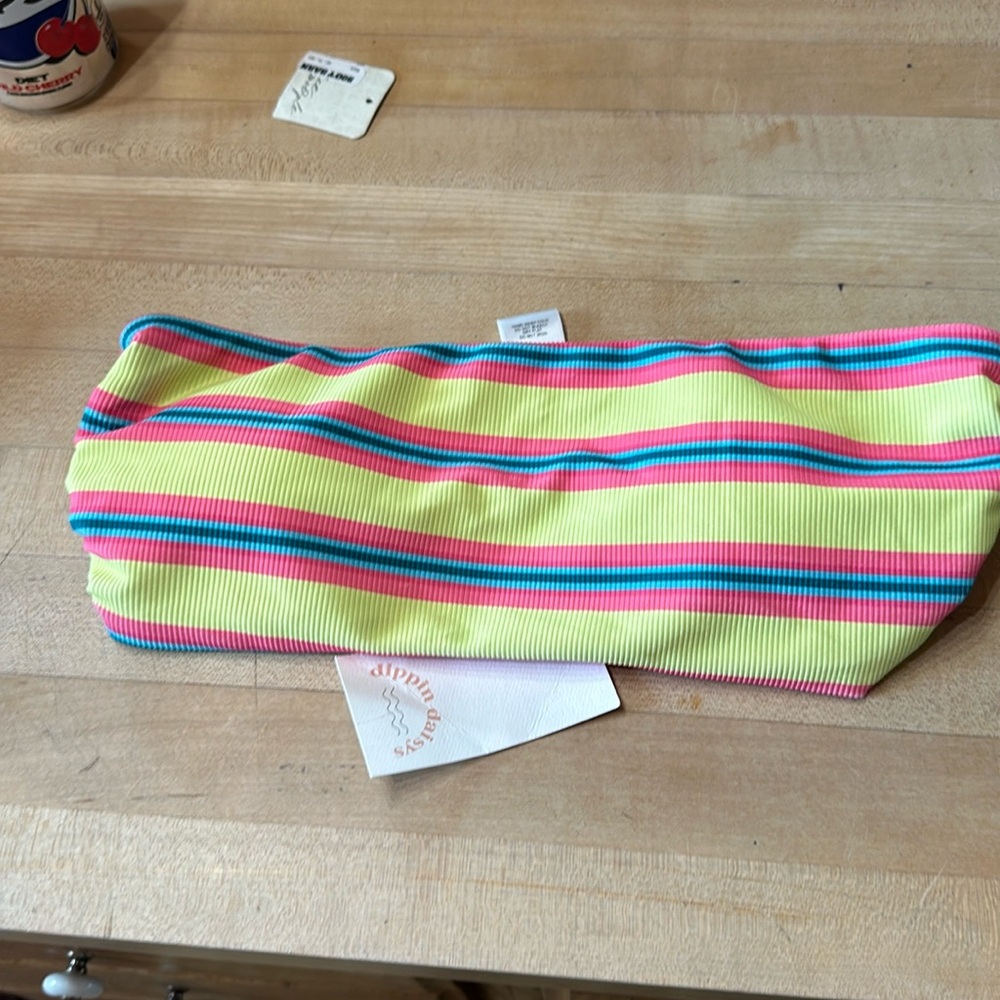 Dippin daisys swim bikini top bandeau style